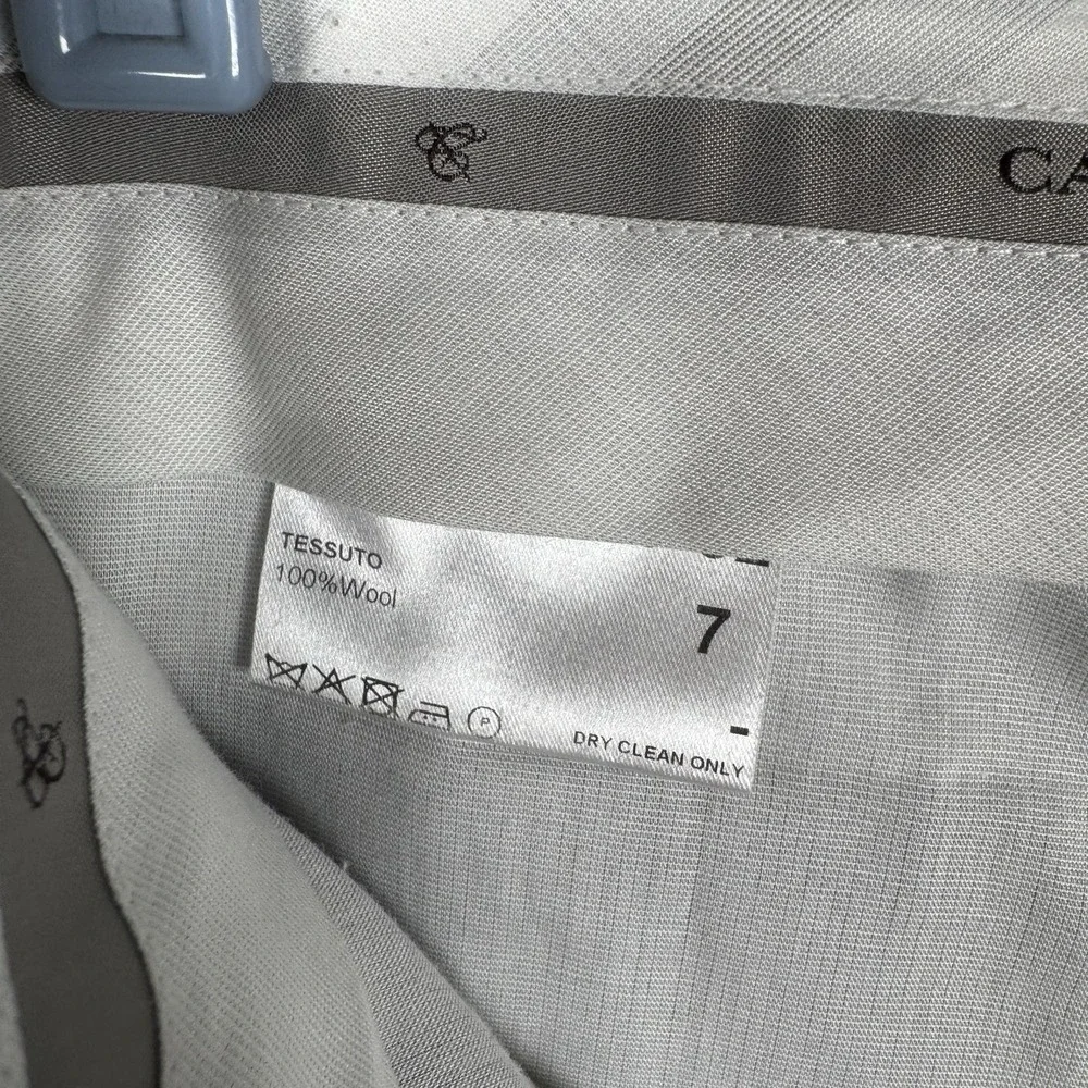 Canali Brown Wool Trousers Pleated Cuffed Dress Pants Relaxed - Men's 36x30
